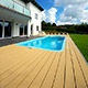 concise groove composite decking