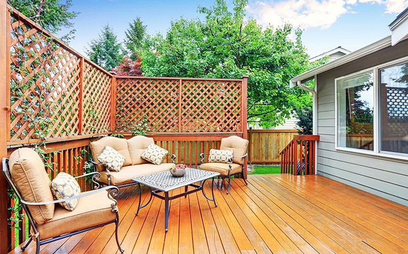 ways to add more privacy to your deck