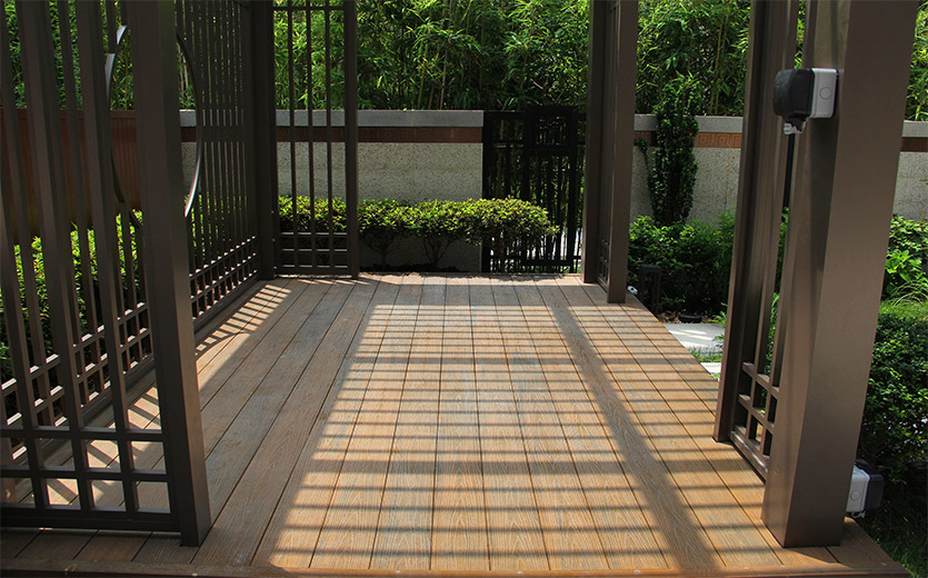 Wear and tear of composite decking
