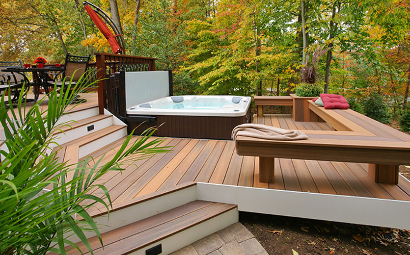 To build decking, you will need: