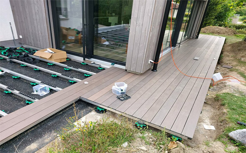 install composite deck